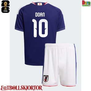 Japan Ritsu Doan #10 Hemmakläder Barn VM 2026 Kortärmad (+ Korta byxor)